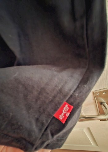 Levi's Siyah Baskılı Erkek Tişört unisek - Görsel 4