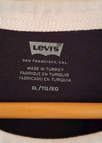 Levi's Siyah Baskılı Erkek Tişört unisek - Görsel 7