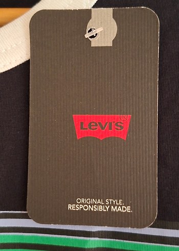 Levi's Siyah Baskılı Erkek Tişört unisek - Görsel 6
