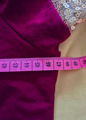 Bordo Nakışlı Uzun Kadın Spor Elbise - Görsel 14