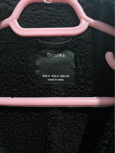 s Beden siyah Renk Bershka mont