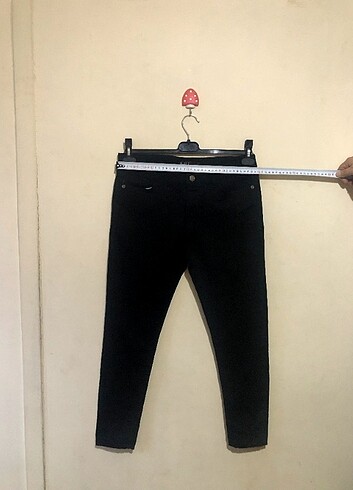 40 Beden siyah Renk Yüksek Bel Skinny Pantolon 