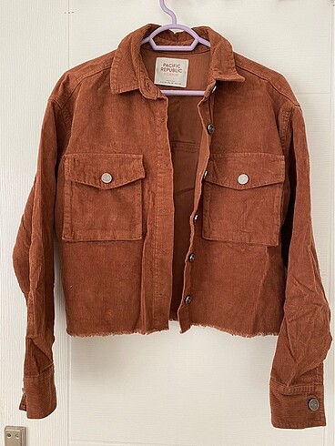 Pull&bear cepli kadife ceket