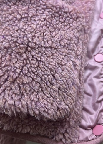 LCW Pembe Peluş Kadın Mont - Görsel 3