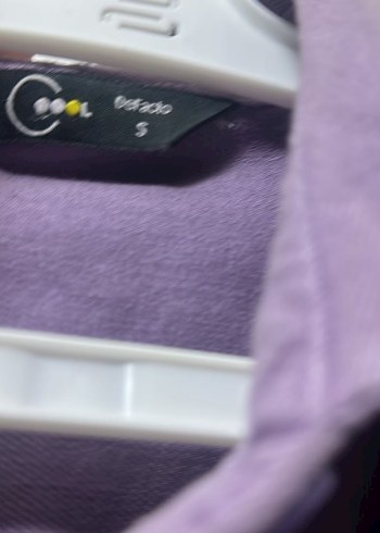 Defacto mor renk geçişli kot ceket - Görsel 3