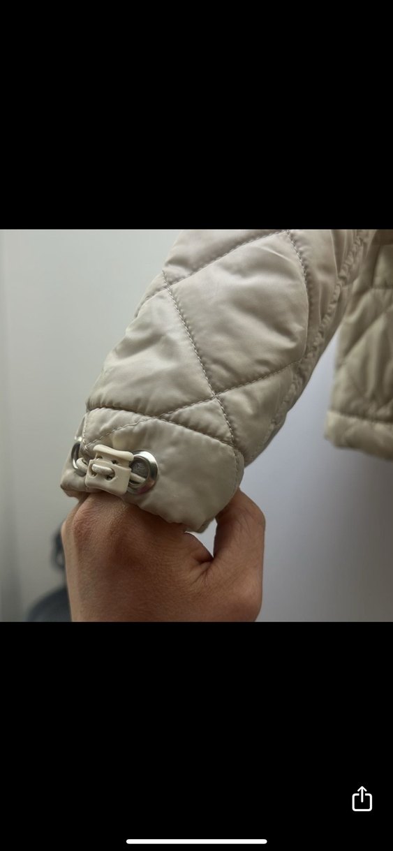 Fermuarlı Trendyol Bej Kadın Ceket - Görsel 3