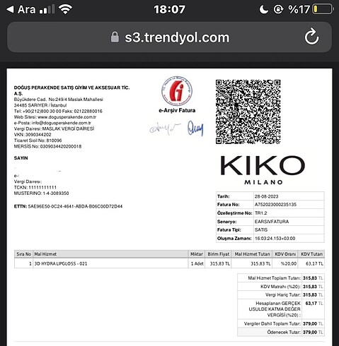 Kiko Kiko dudak parlatıcısı