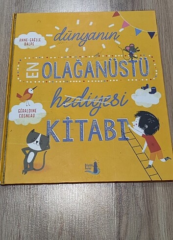 dünyanın en olağanüstü hediyesi kitabı