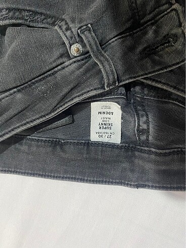 27 Beden mavi Renk Koton jean