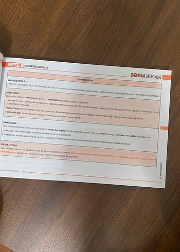 Beden KPSS Vatandaşlık Ders Notları