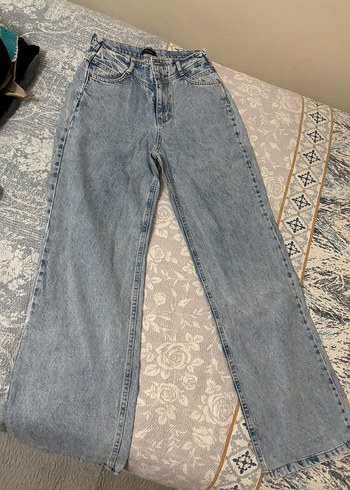 Trendyol & Milla Acik Mavi Yuksek Bel Denim Jean