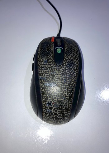 Kablolu Siyah Desenli Bilgisayar Mouse'u