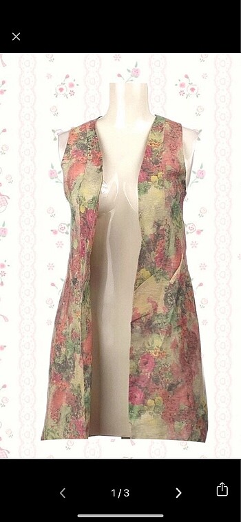 american vintage tunik yelek uzun
