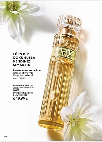 AVON PREMİERE LUXE 50ML BAYAN PARFÜMÜ