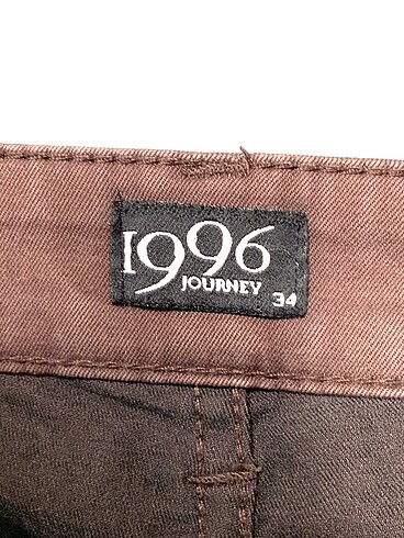 34 Beden kahverengi Renk Journey Jean / Kot %70 İndirimli.