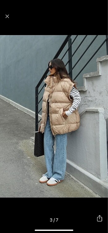 universal Beden Oversize Şişme Yelek