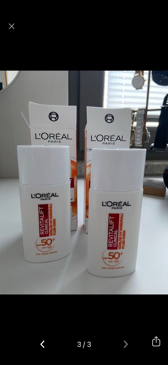 L'Oréal Revitalift Clinical SPF 50+ Güneş Kremi - Görsel 2