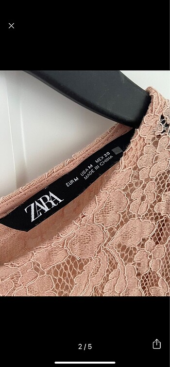 Zara Zara dantel elbise