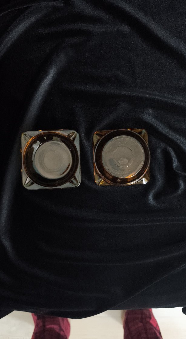 Koyu Bej Minimalist Kül Tablası - Görsel 2