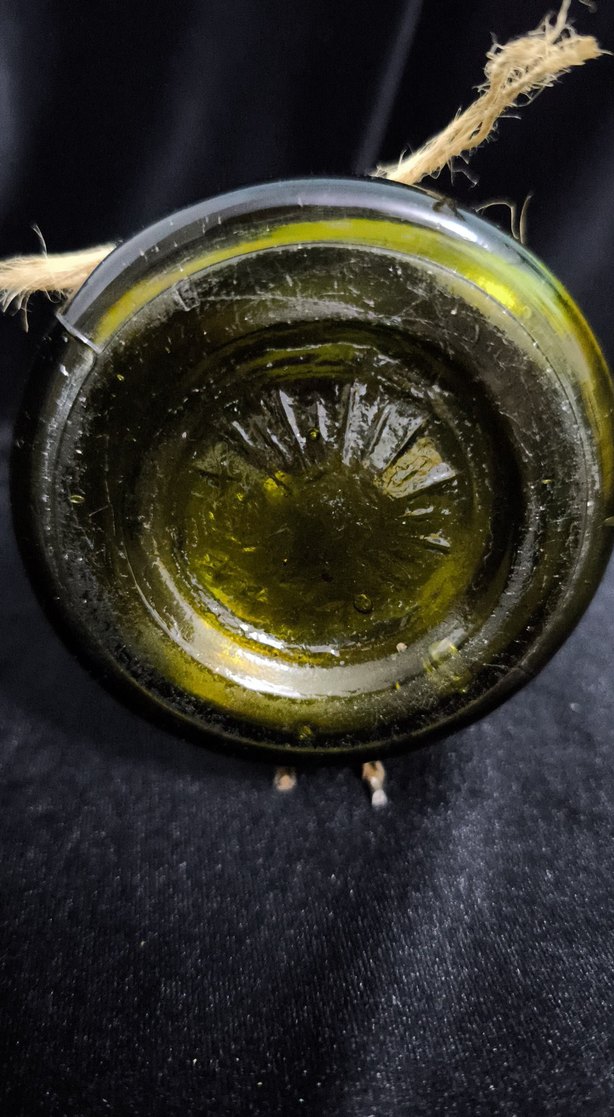 Antika Haki Renkli Gaz Lambası - Görsel 3