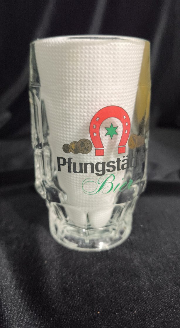 Yeşil Detaylı Tungstädter Bira Bardağı - Görsel 3