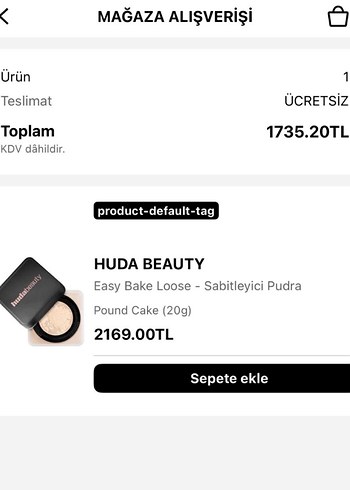 Hudabeauty Pudra - Görsel 5