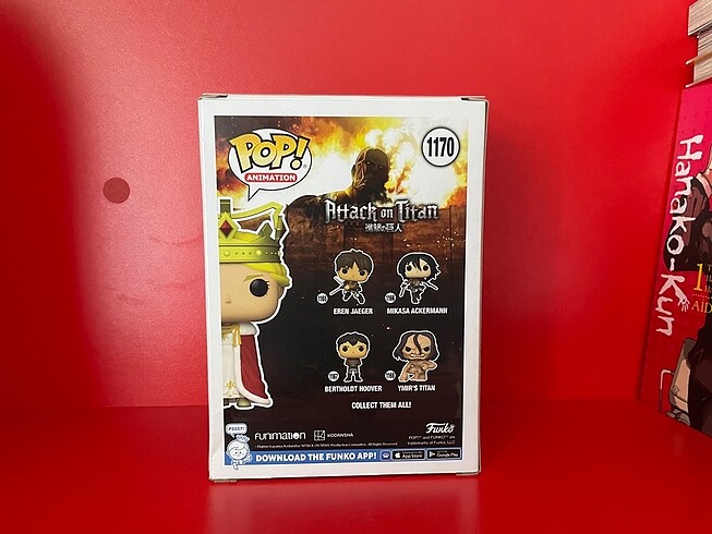  Beden Attack On Titan Quenn Historia Funko-Pop