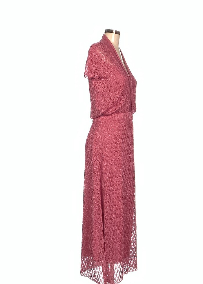 Vintage Love Uzun Elbise %70 İndirimli. - Görsel 2