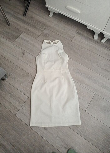 Zara Beyaz mini elbise