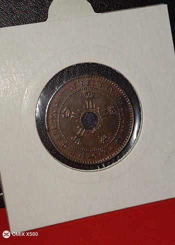  Beden Renk Kongo seti 1887-1888 5 ve 2 Lik olarak mevcut