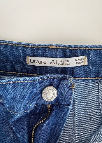 Kadın Lacivert Mom Jean - Görsel 5