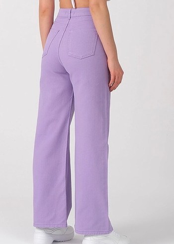 Addax Mor Regular Fit Kadın Jean - Görsel 2