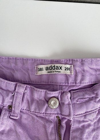 Addax Mor Regular Fit Kadın Jean - Görsel 6