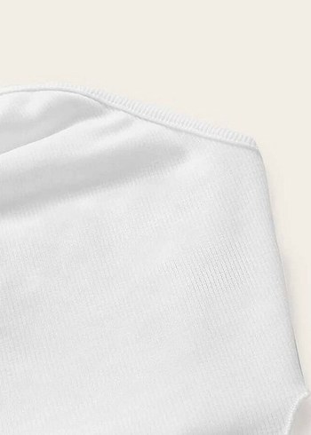 Shein Beyaz Straplez Büstiyer - Görsel 4