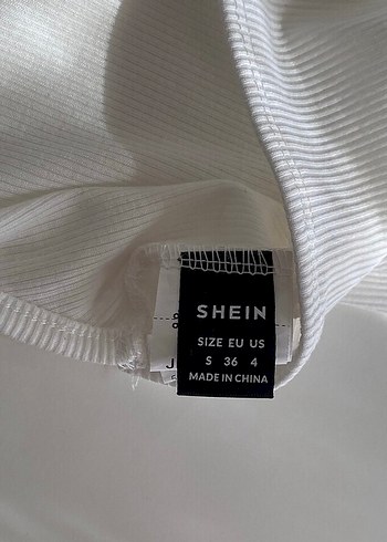 Shein Beyaz Straplez Büstiyer - Görsel 9