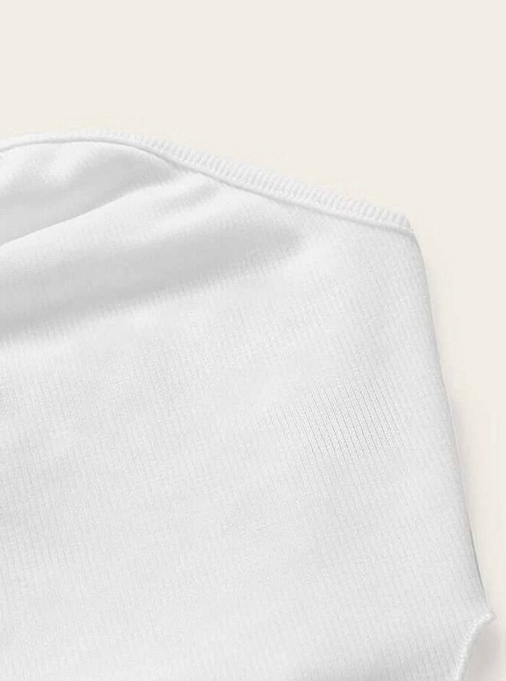 Shein Beyaz Straplez Büstiyer - Görsel 4