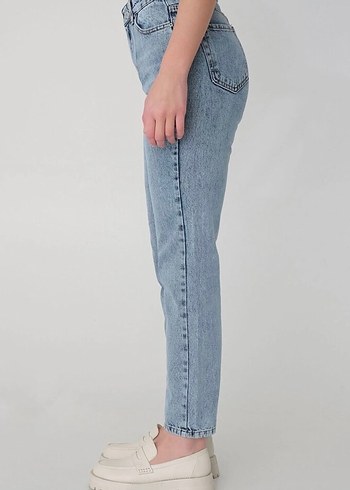 Addax Yüksek Bel Mom Jean - Görsel 2