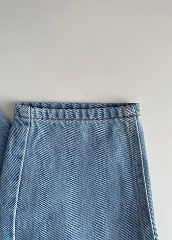 Addax Kadın Denim Mom Jean - Görsel 6