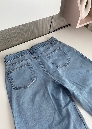 Denim Wideleg Jean - Görsel 4