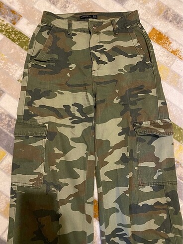 Zara Kargo cep pantolon