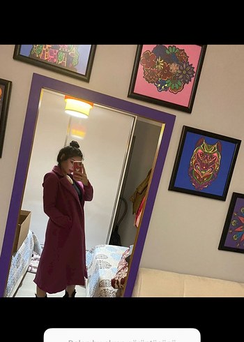 s Beden pembe Renk Uzun Kaban