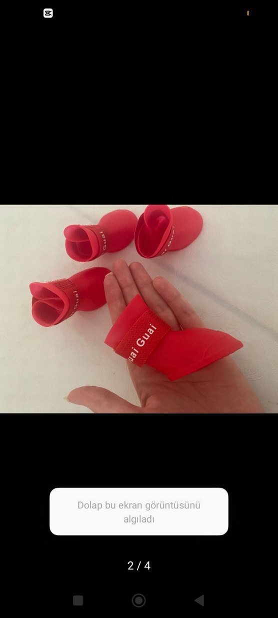 kedi köpek ayakkabısı - Görsel 2