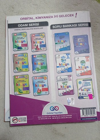 Beden Kimya Soru Bankası 11. Sınıf - Orbital Yayınları