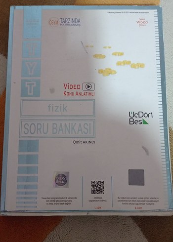Fizik Soru Bankası Video Konulu ÜçDörtBeş
