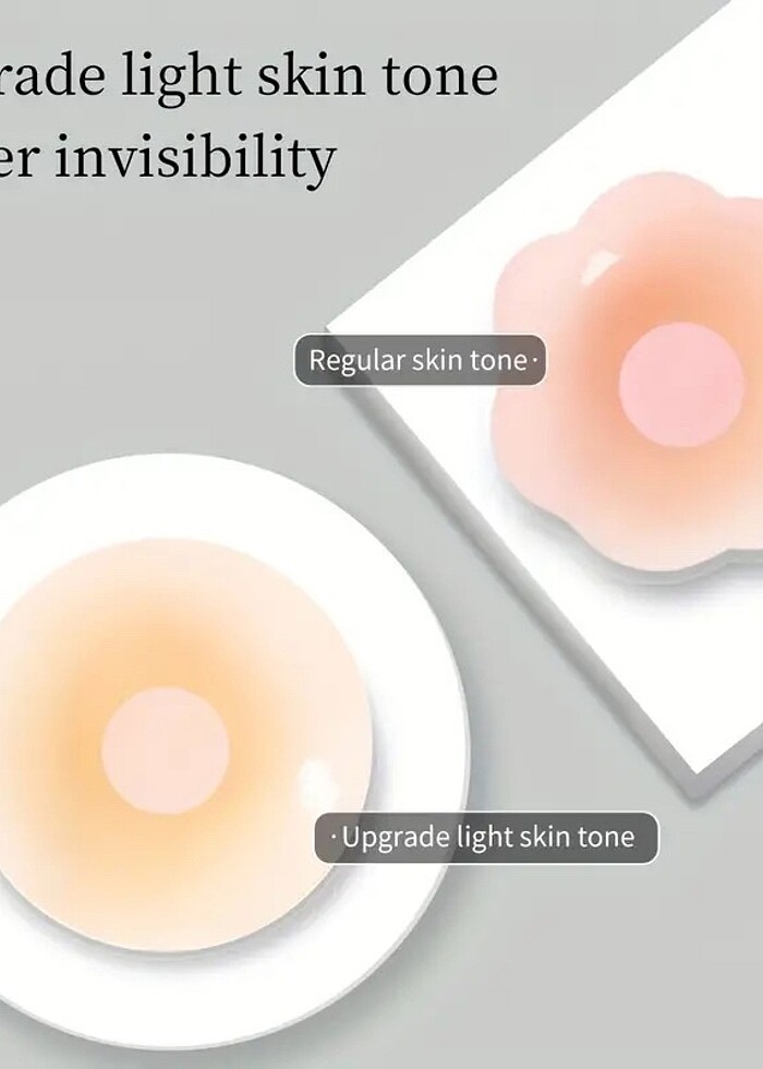 Yeniden Kullanılabilir Görünmez Silikon Göğüs Pedleri - Görsel 2