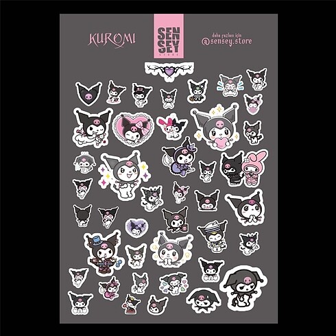 Kuromi sticker