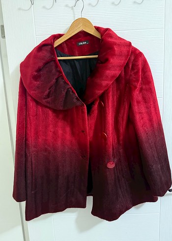 Gilda Ombre Suni Kürk 44 (2xl) beden yeni - Görsel 3