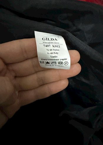 Gilda Ombre Suni Kürk 44 (2xl) beden yeni - Görsel 6