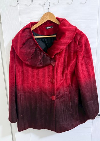 Gilda Ombre Suni Kürk 44 (2xl) beden yeni - Görsel 2