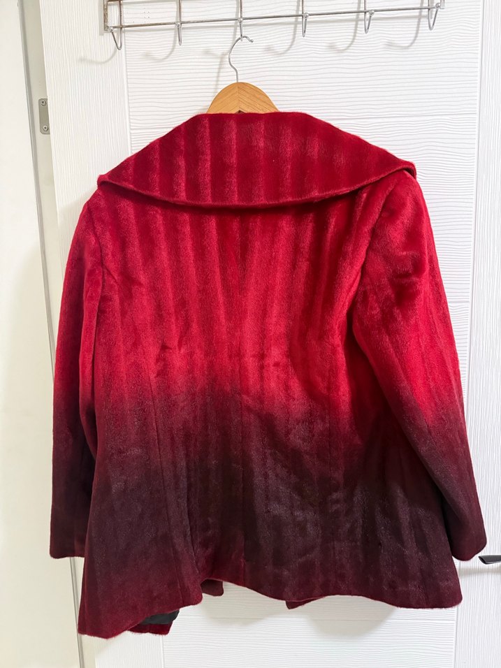 Gilda Ombre Suni Kürk 44 (2xl) beden yeni - Görsel 5